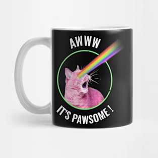 Aww it's pawsome Mug